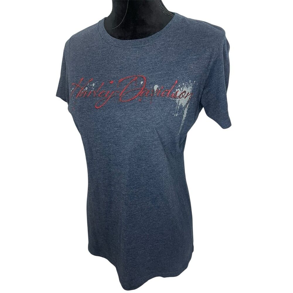 Harley-Davidson Women's XL Graphic Tee Short Sleeve Casual Top - Picture 4 of 7